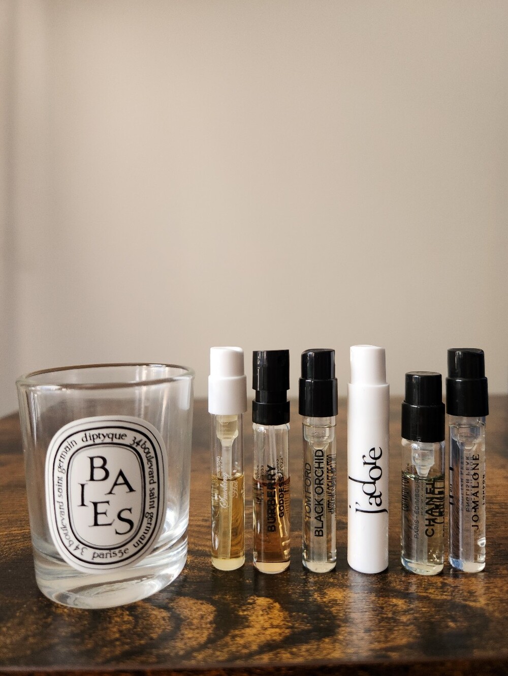 Diptique Empty Candle Jar With Samples